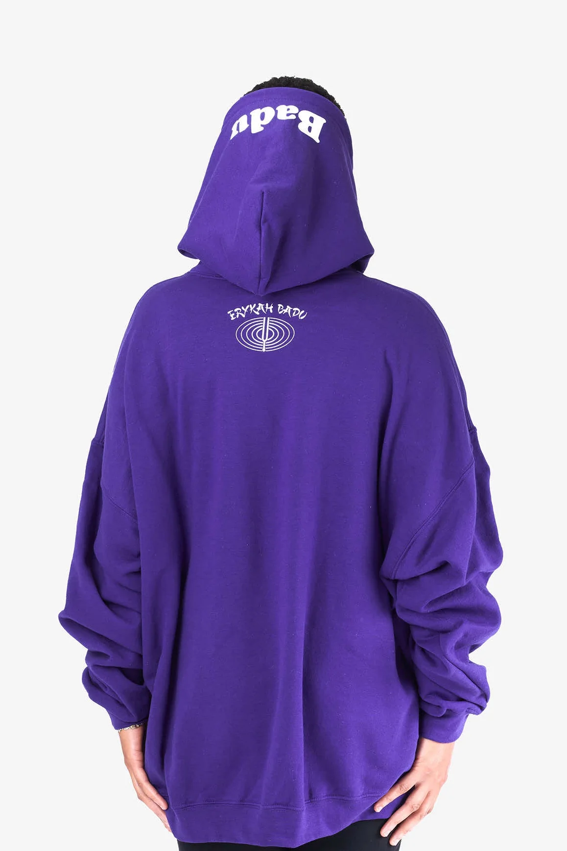 Agitation Lyric Hoodie - Purple - Image 3