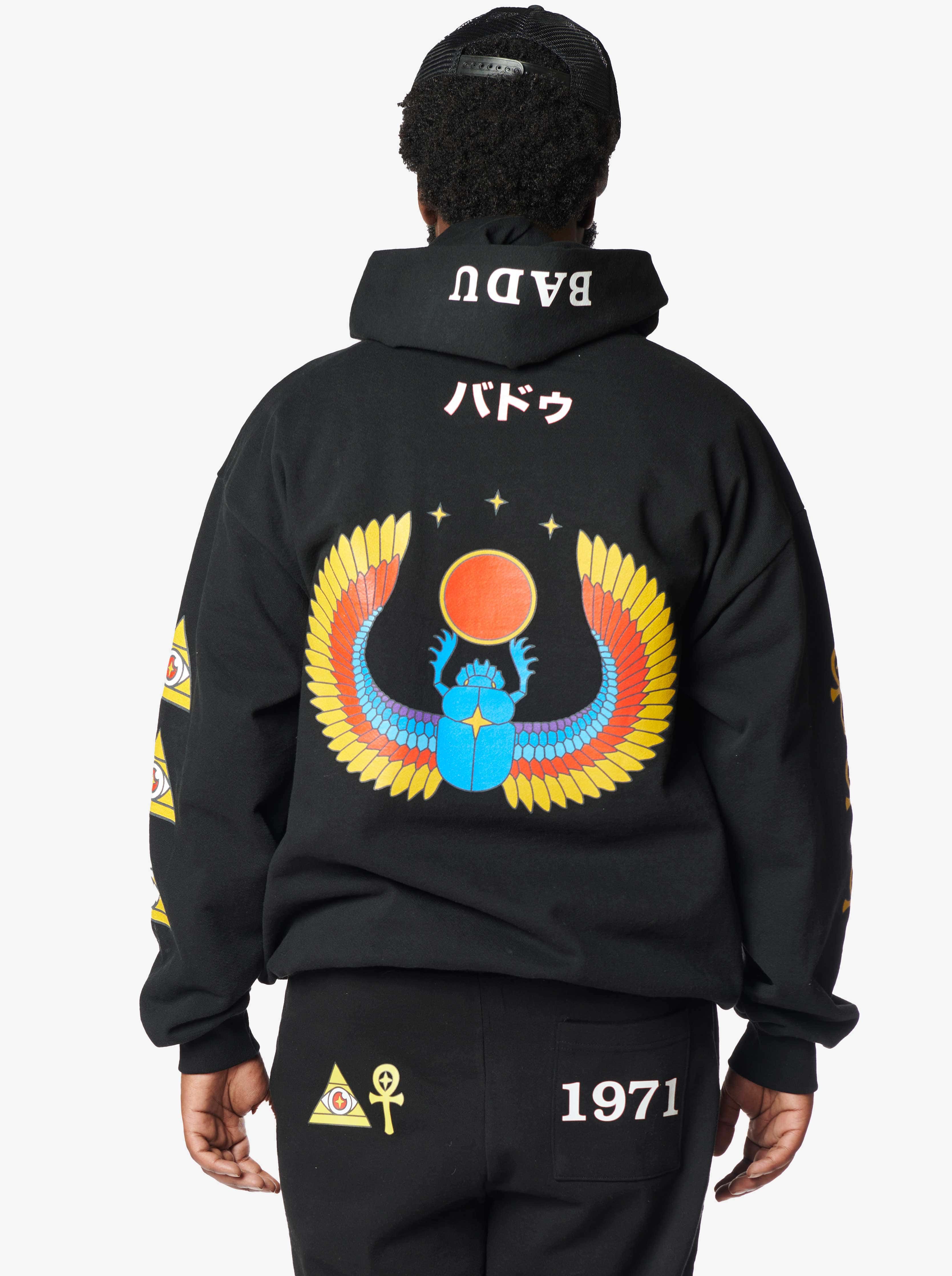 BADU x SUPA Hoodie - Black - Image 3