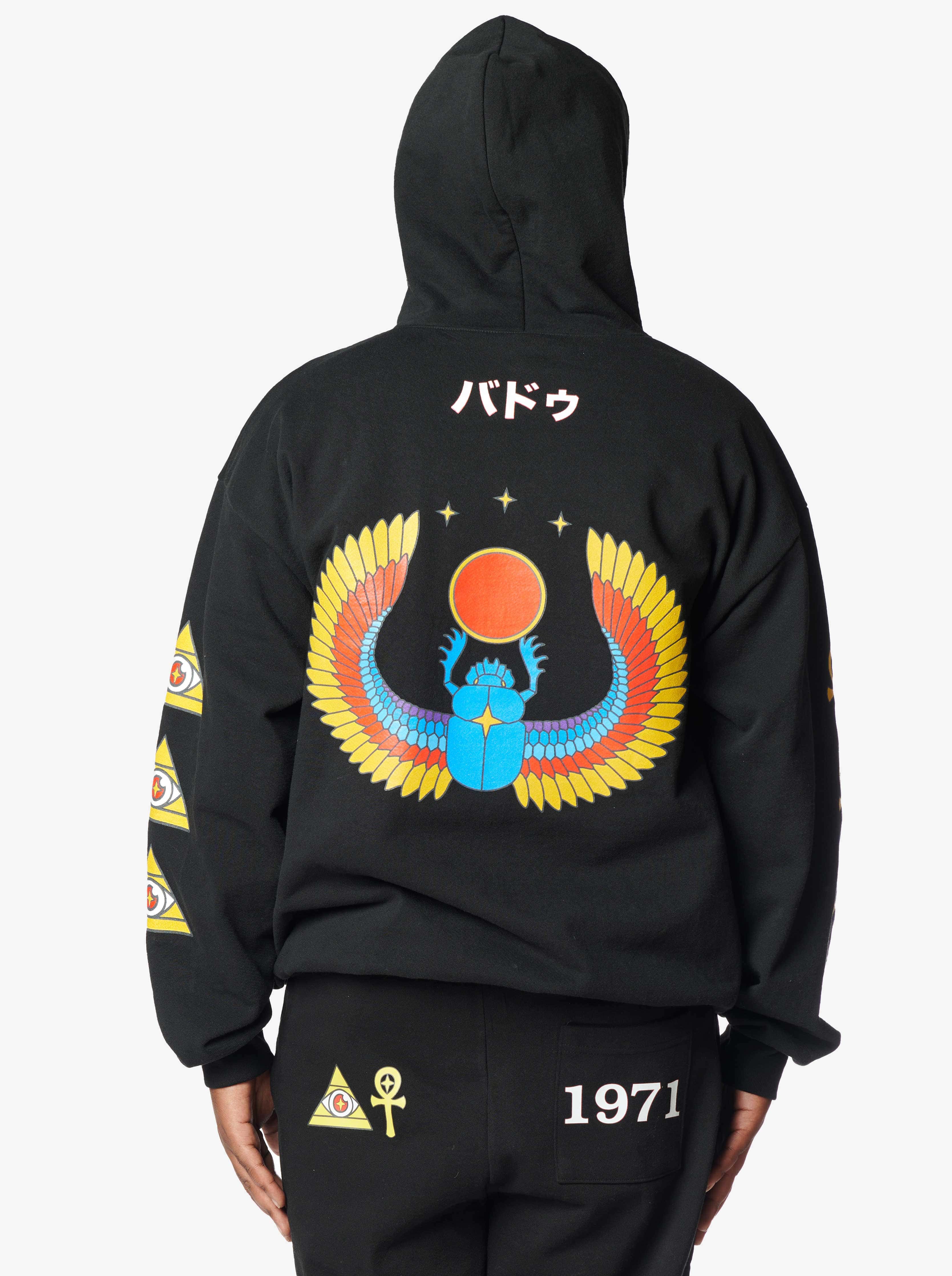 BADU x SUPA Hoodie - Black - Image 4
