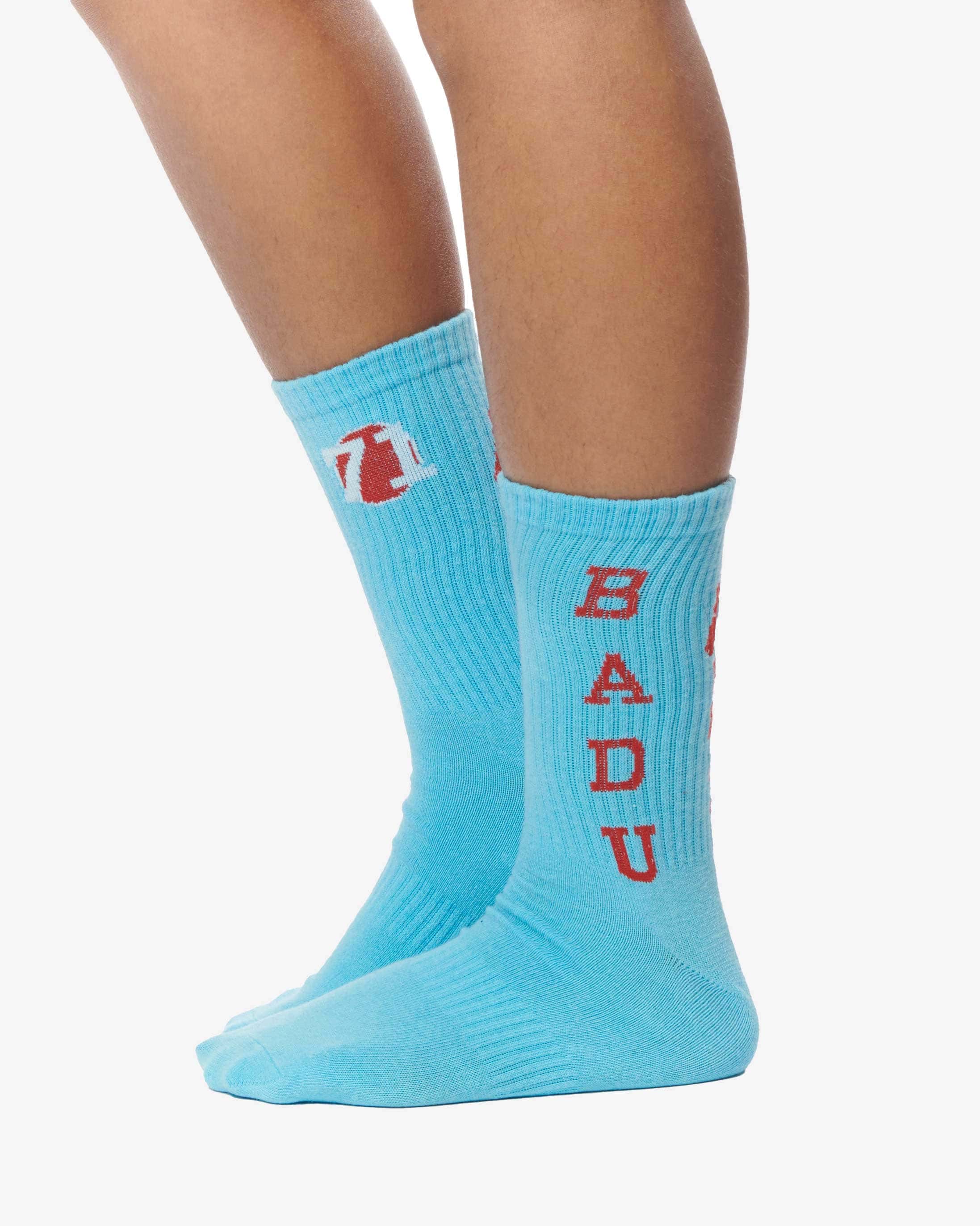 BADU x SUPA Socks - Electric Blue - Image 3