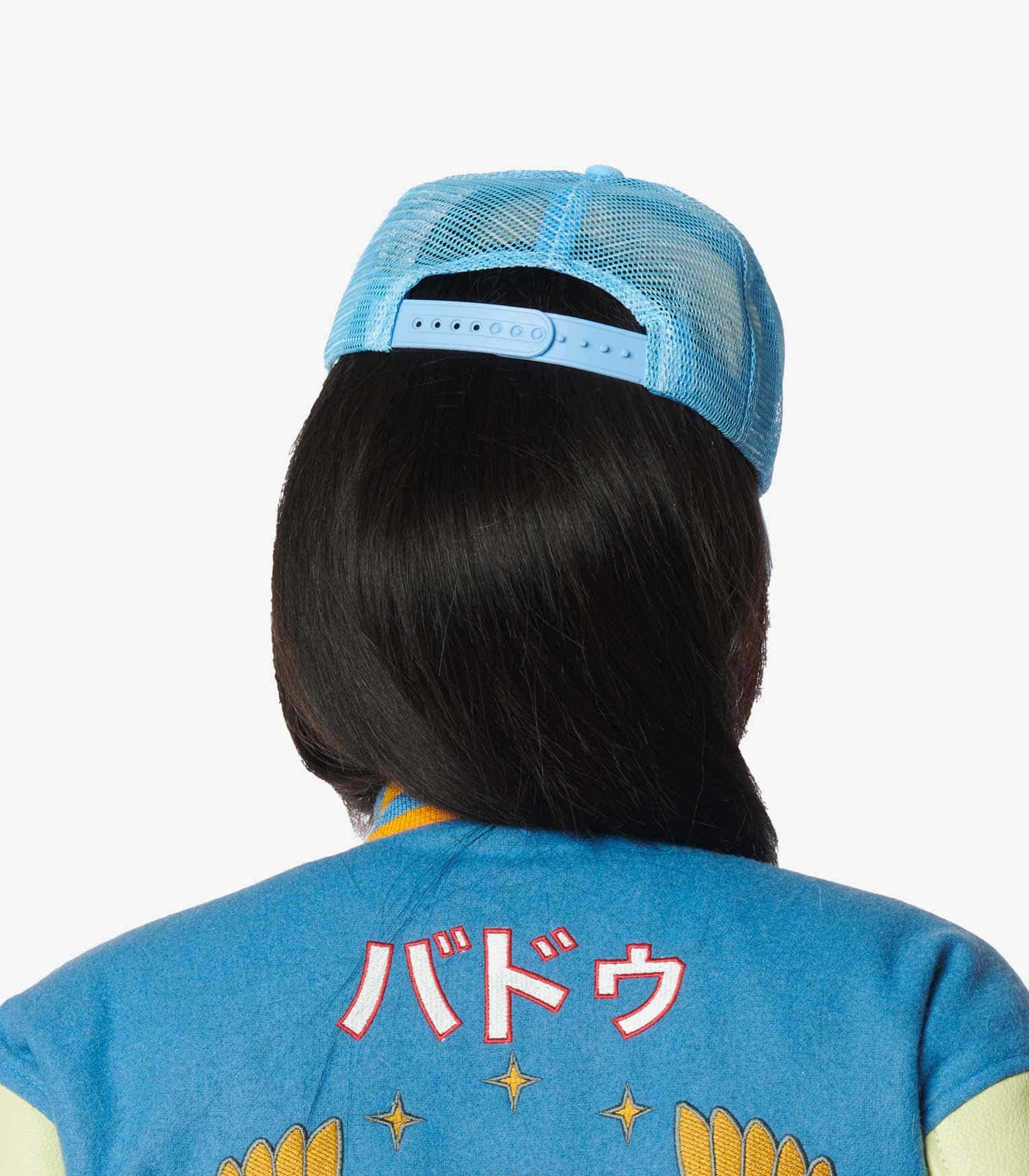 BADU x SUPA Winged Scarab Trucker Caps - Sky Blue - Image 3