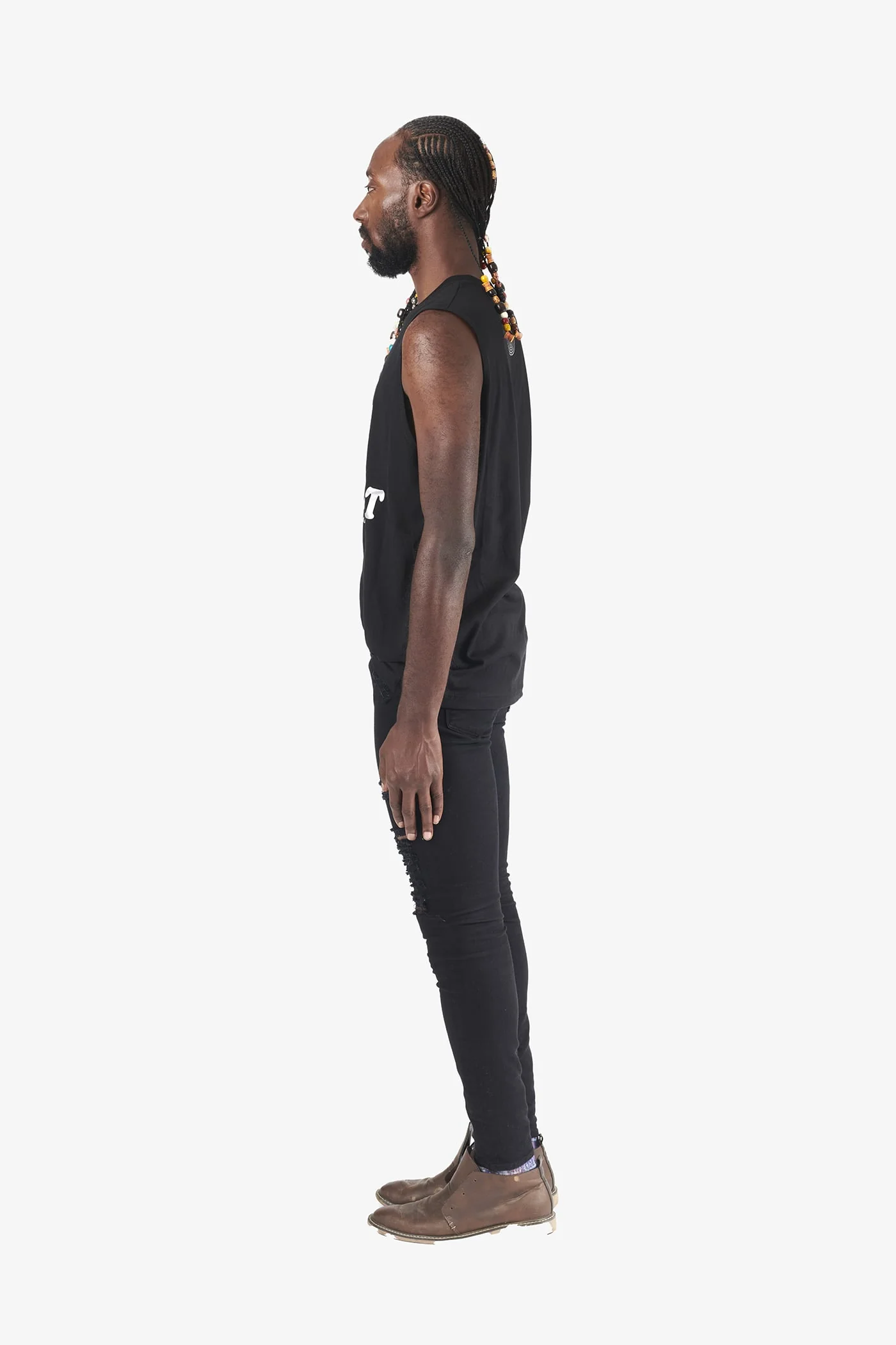 Hip Hop > Government Muscle Tee – 3M Reflective - Black - Image 4