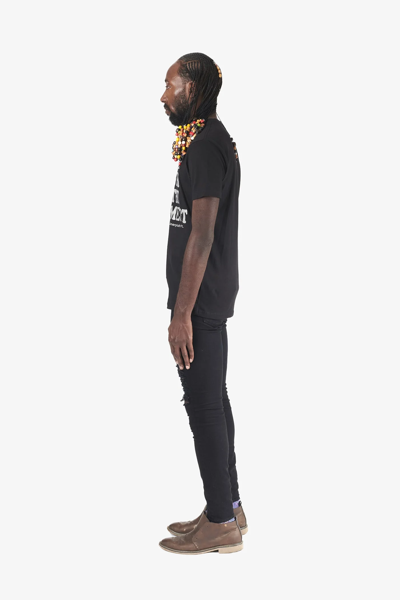 Hip Hop > Government Tee – 3M Reflective  - Black - Image 4
