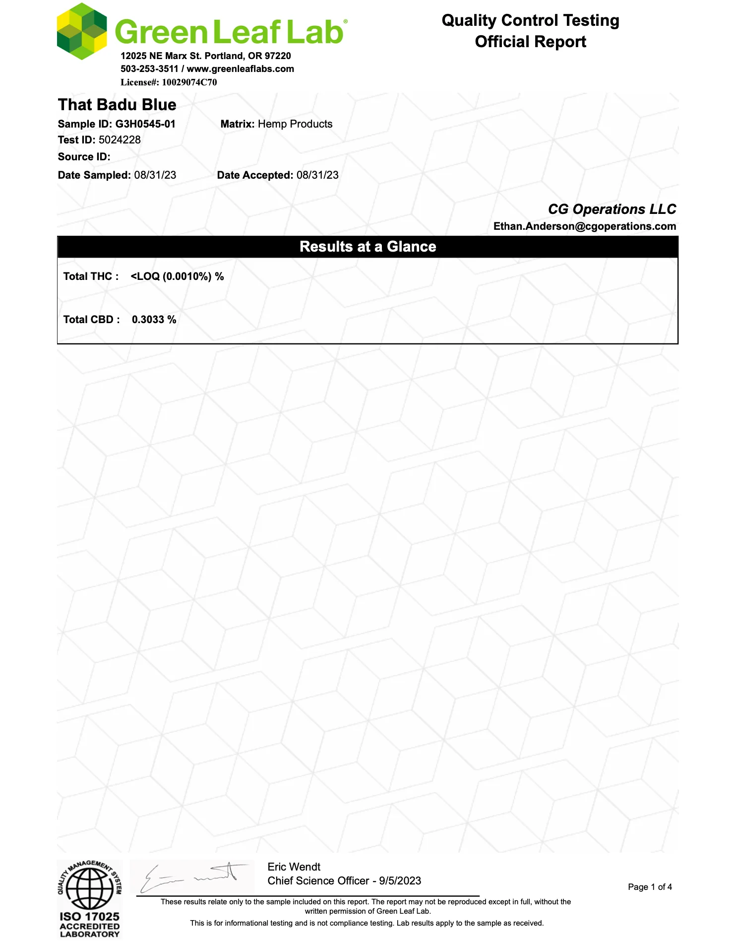 That Badu Technology Tea - Blue Badu - Image 4